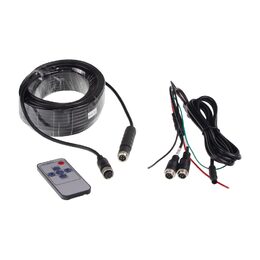 AHD kamerový set monitoru 7" na zrcátko se 2 x 4PIN + kamera + 15m kabel