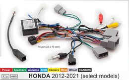 Adaptér z volantu Honda 2012-2021 pro autorádia Android 7", 9", 10"