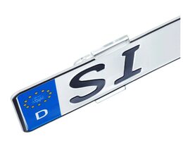 Držák SPZ "Simple Fix" čirý 110mm - 2ks