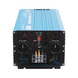 Sinusový měnič napětí z 12/230V + USB, 5000W