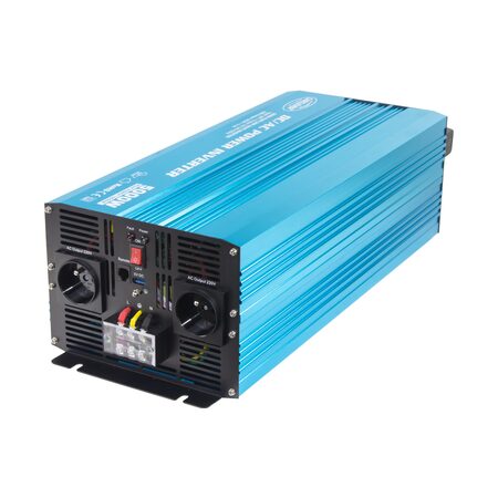 Sinusový měnič napětí z 24/230V + USB, 5000W