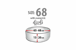 Kryt na rezervní kolo na páté dveře (65-68 cm), KEGEL