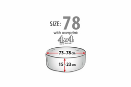 Kryt na rezervní kolo na páté dveře (73-78 cm), KEGEL