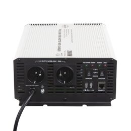 Sinusový měnič napětí UPS 2000W 12/230V + nabíječka 12V/15A
