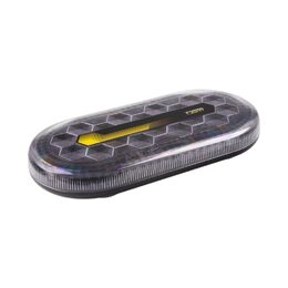 Mini LED rampa, oranžová, 60xLED, 12-24V, 412mm, ECE R65, magnet