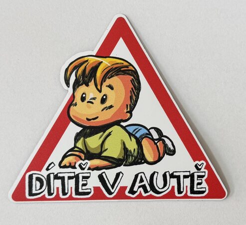 Magnetické Dítě v autě
