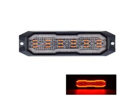 PROFI výstražné/zadní LED světlo, oranžové + červené, 12-24V, ECE R65