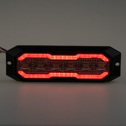 PROFI výstražné/zadní LED světlo, oranžové + červené, 12-24V, ECE R65