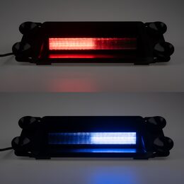 PREDATOR LED vnitřní, 24x LED 1,5W, 12/24V, červeno-modrý, ECE R10