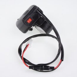 2x USB nabíječka s voltmetrem/teploměrem na motocykl