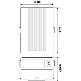 Ventilátor s topením a rozmrazováním skel 24V 150W LAMPA