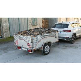 Pružná síť na vozík k zajištění nákladu 120x180 - 240x350cm - LAMPA
