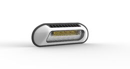 LED světlo nástěnné s výstražným světlem, bílé, 48W, ECE R65