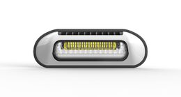 LED světlo nástěnné s výstražným světlem, bílé, 48W, ECE R65