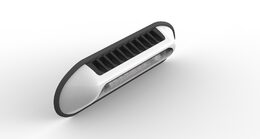 LED světlo nástěnné s výstražným světlem, bílé, 48W, ECE R65