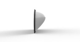 LED světlo nástěnné s výstražným světlem, bílé, 48W, ECE R65