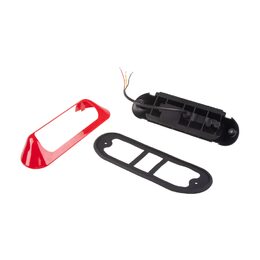 LED světlo nástěnné s couvacím světlem, červené, 57W, ECE R65