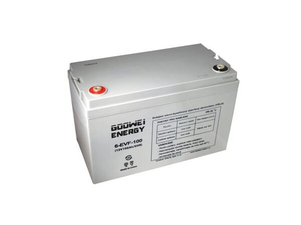 Trakční (GEL) baterie GOOWEI ENERGY 6-EVF-100, 100Ah, 12V