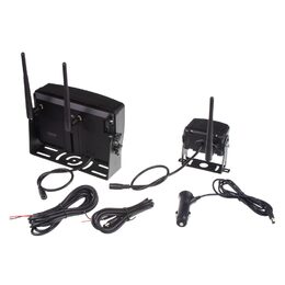 SET bezdrátový digitální kamerový systém s monitorem 7" AHD, 4CH, DVR, BSD