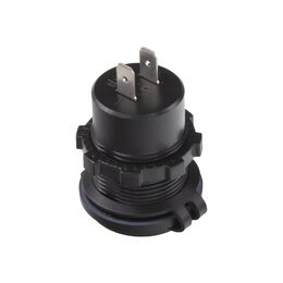 USB nabíječka QC3.0 + USB-C, bílé podsvícení