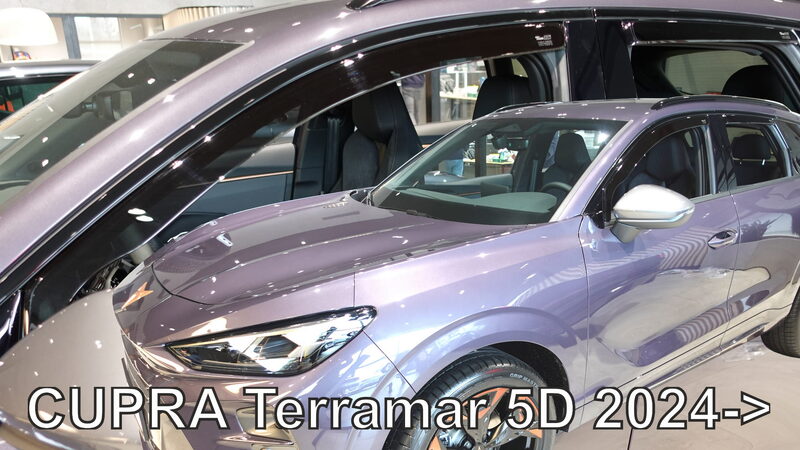 Ofuky oken - Cupra Terramar 5D r.v. 2024-> (+zadní)
