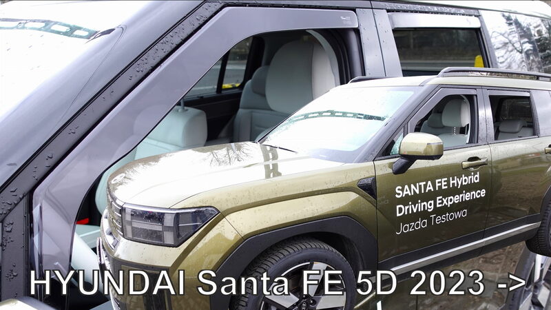 Ofuky oken - Hyundai Santa FE V 5D r.v. 2024-> (+zadní)