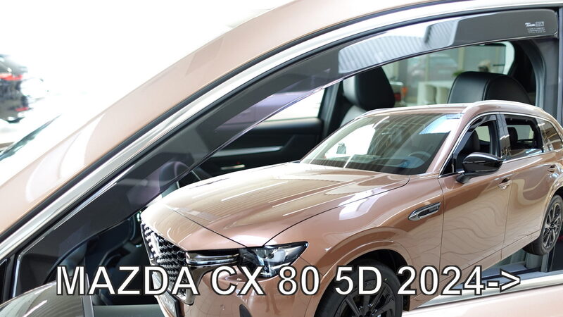 Ofuky oken - Mazda CX-80 5D r.v. 2024->, přední