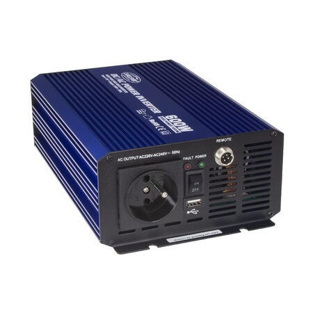 Sinusový měnič napětí z 24/230V, 600W