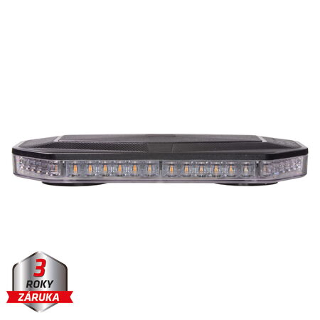 Mini LED rampa, oranžová, 12-24V, ECE R65, magnet