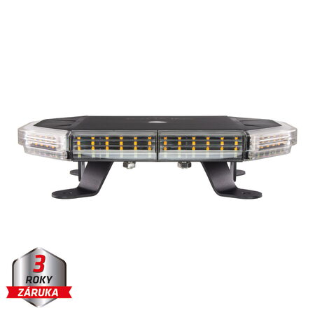 LED rampa 280mm, oranžovo bílá, 10-30V, ECE R65