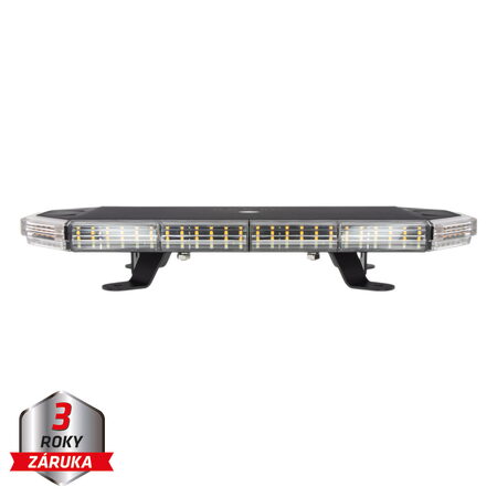 LED rampa 440mm, oranžovo bílá, 10-30V, ECE R65
