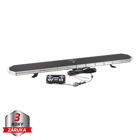 LED rampa 1080mm, oranžovo červeno/modrá+bílá, 10-30V, ECE R65