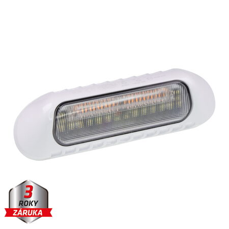 AKU LED světlo nástěnné s výstražným světlem, magnet, ECE R65
