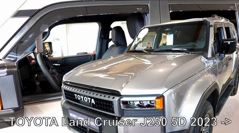 Ofuky oken - Toyota Land Cruiser J250 5D r.v. 2023-> (+zadní)