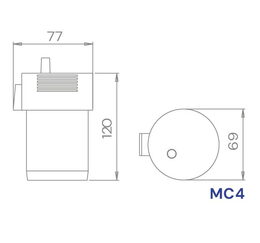 FIAMM kompresor fanfáry MC4 24V