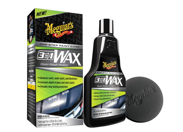 Leštěnka s voskem 3v1 - Meguiar's 3-in-1 Wax, 473ml