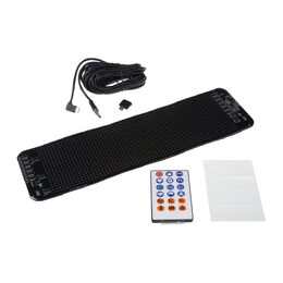 LED matrix panel "Devil eyes", 10 x 35cm