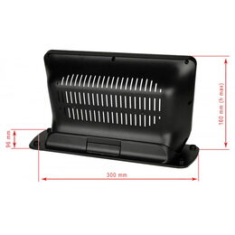 Redukce pro montáž 10" autorádia na palubní desku