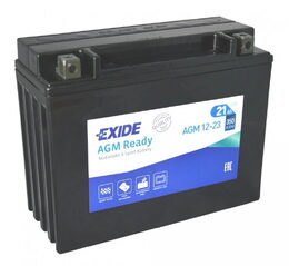 Motobaterie EXIDE BIKE AGM Ready 21Ah, 12V, AGM12-23 (YTX24HL-BS)