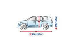 Plachta na auto Mobile Garage, SUV / Off Road XL (450-510 cm), KEGEL