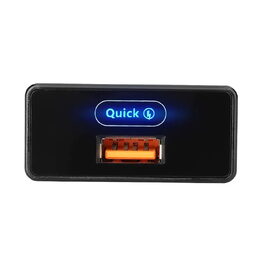 USB nabíječka QC3.0 do panelu. 12/24V