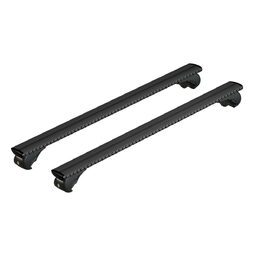Střešní nosiče NORDRIVE SILENZIO RAIL M JEEP Cherokee r.v. 2014-2021 s podélníky (černé tyče)