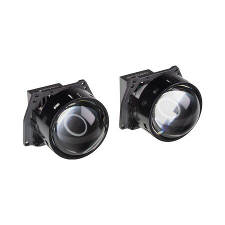 LED projektorové čočky - potkávací/dálková světla 45/55W