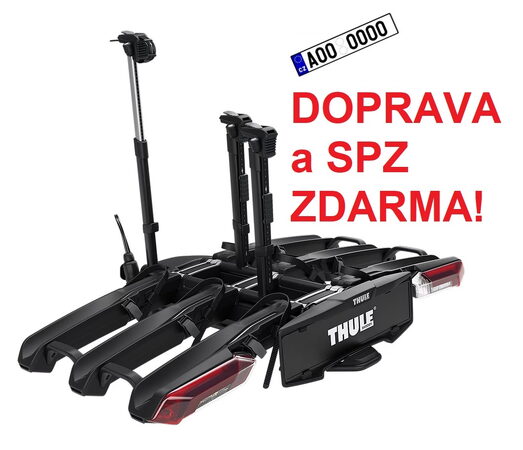 Nosič kol Thule Epos 3 SPZ a DOPRAVA ZDARMA
