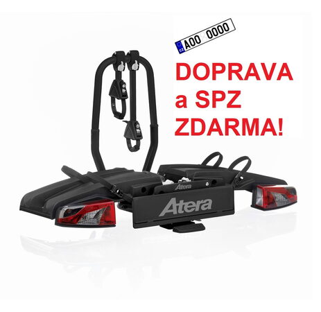 Nosič 2 kol na tažné Atera Genio Pro Advanced BLACK skládací