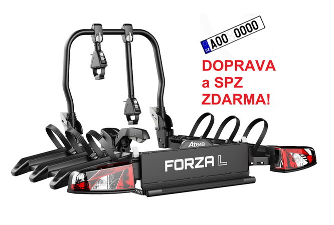 Nosič 3 kol na tažné Atera Forza L skládací