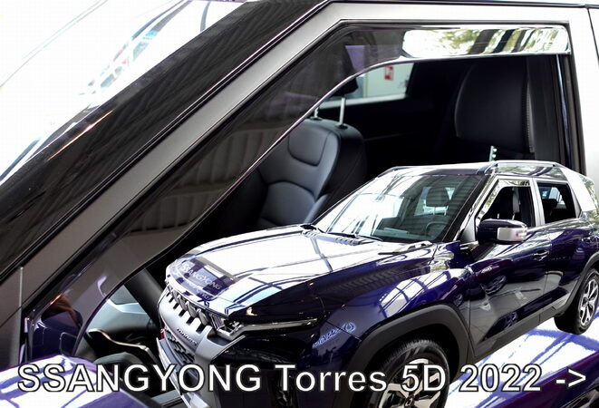 Ofuky oken - Ssangyong Torres 5D r.v. 2022-> (+zadní)