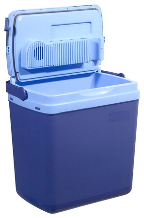 Chladící box 25litrů BLUE 220/12V displej s teplot
