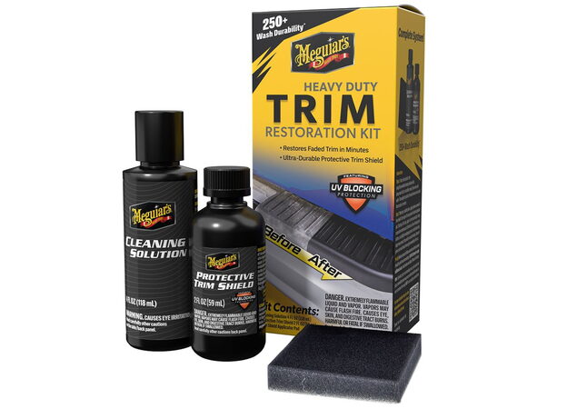 Sada na oživení a ochranu plastů - Meguiars Heavy Duty Trim Restoration Kit