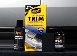 Sada na oživení a ochranu plastů - Meguiars Heavy Duty Trim Restoration Kit